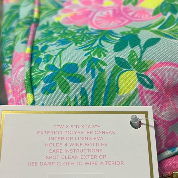 NWT Lilly Pulitzer Wine carrier - Picture 6 of 6